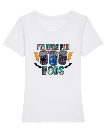 I'm Here For The Boos White