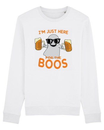I'm Just Here For The Boos White