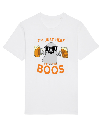 I'm Just Here For The Boos White