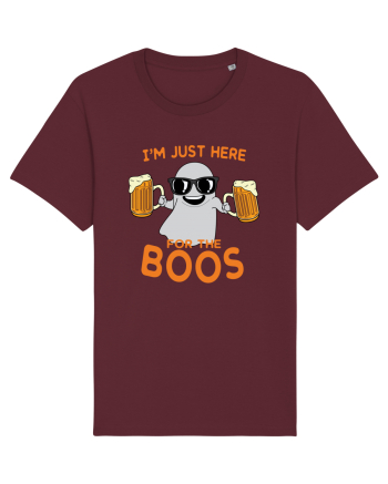I'm Just Here For The Boos Burgundy