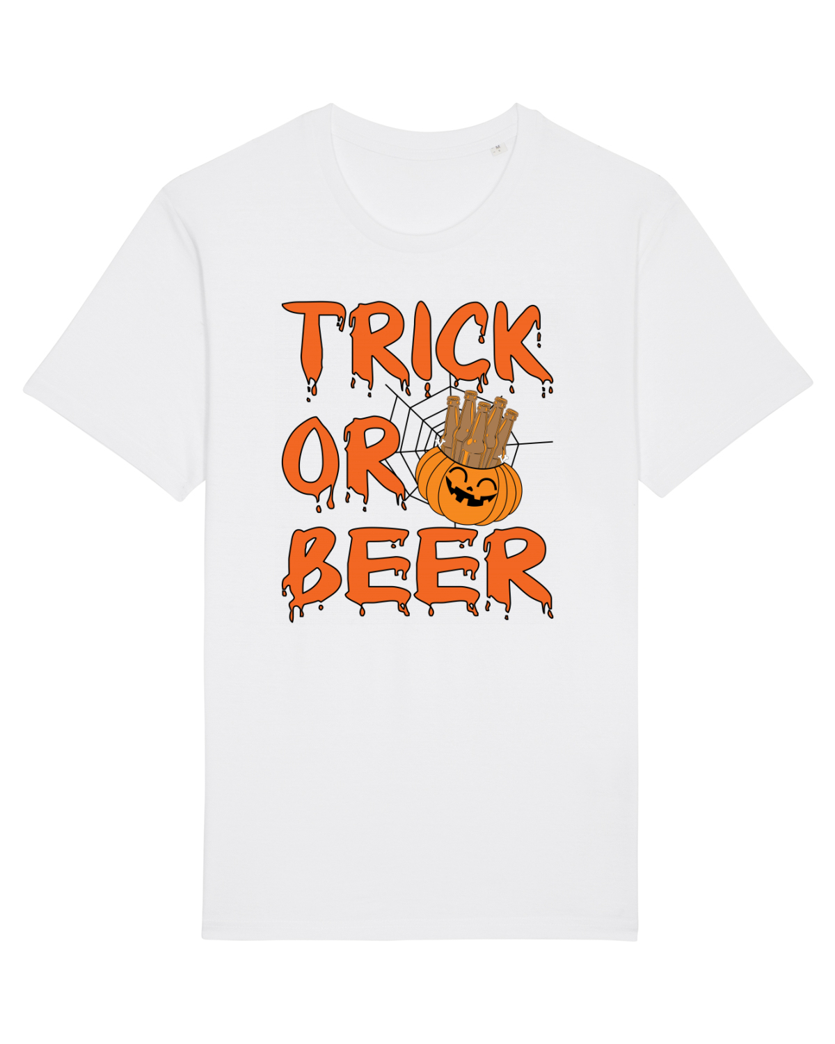 Tricou mânecă scurtă Unisex Rocker White