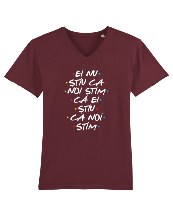 EI NU STIU CA NOI STIM CA EI STIU CA NOI STIM Burgundy