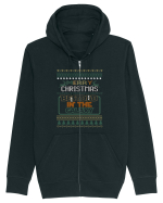 Merry Christmas Best Dad In Galaxy Hanorac cu fermoar Unisex Connector
