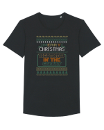 Merry Christmas Best Dad In Galaxy Tricou mânecă scurtă guler larg Bărbat Skater