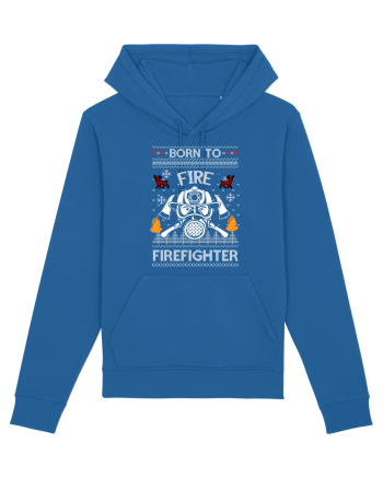 Merry Christmas Born To Fire Royal Blue