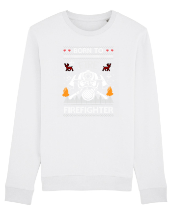 Merry Christmas Born To Fire White