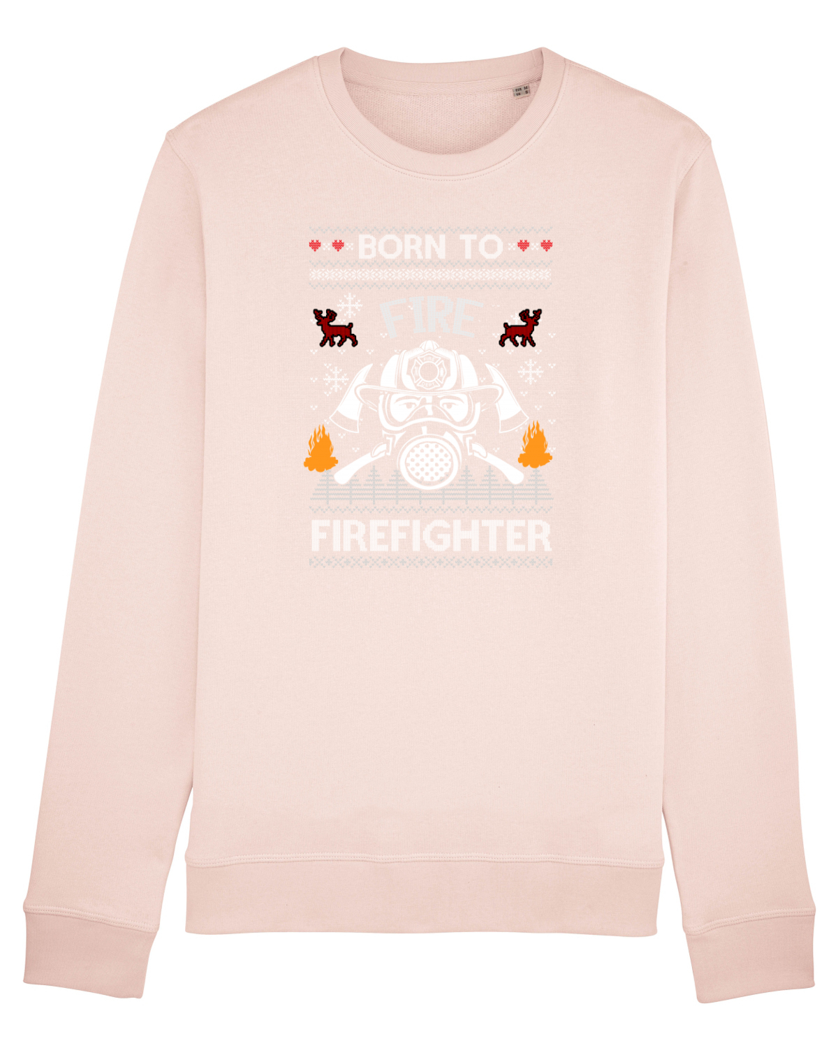 Bluză mânecă lungă Unisex Rise Candy Pink
