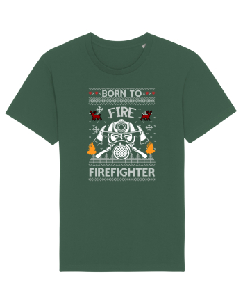 Merry Christmas Born To Fire Bottle Green
