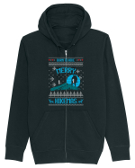 Merry Christmas Born To Hike Hanorac cu fermoar Unisex Connector