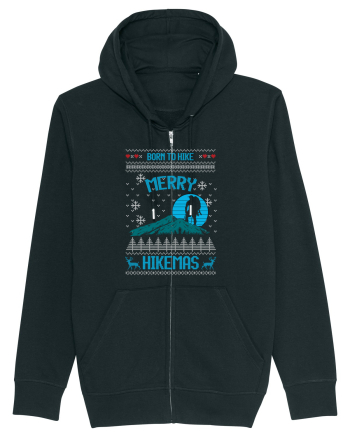 Merry Christmas Born To Hike Black