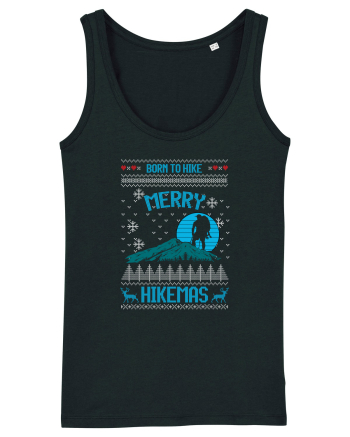 Merry Christmas Born To Hike Black