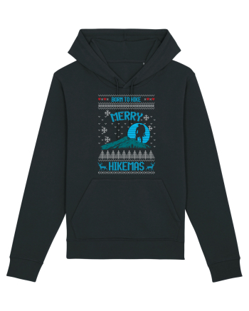 Merry Christmas Born To Hike Black