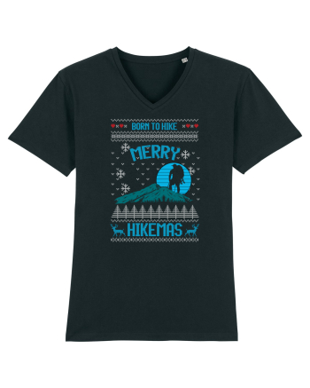 Merry Christmas Born To Hike Black