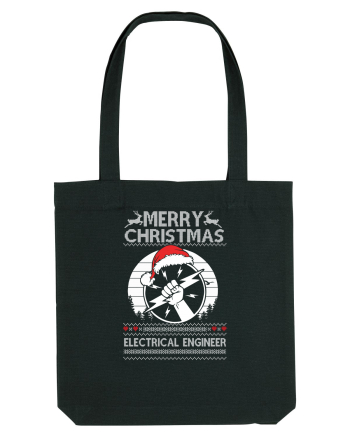 Merry Christmas Electrical Engineer Black