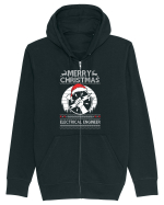 Merry Christmas Electrical Engineer Hanorac cu fermoar Unisex Connector