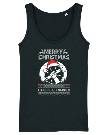 Merry Christmas Electrical Engineer Black