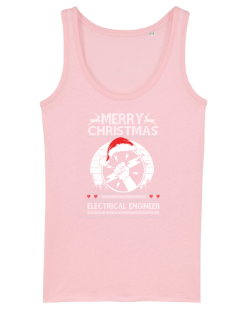 Merry Christmas Electrical Engineer Cotton Pink