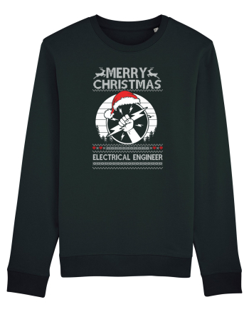 Merry Christmas Electrical Engineer Black