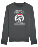 Merry Christmas Electrical Engineer Bluză mânecă lungă Unisex Rise
