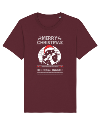 Merry Christmas Electrical Engineer Burgundy