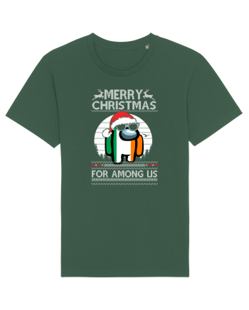 Merry Christmas For Among Us Bottle Green
