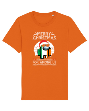 Merry Christmas For Among Us Bright Orange