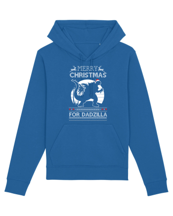 Merry Christmas For Dadzilla Royal Blue