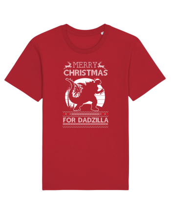 Merry Christmas For Dadzilla Red