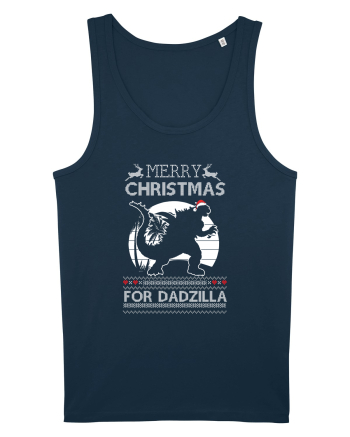 Merry Christmas For Dadzilla Navy