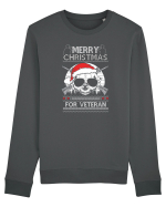 Merry Christmas For Veteran Bluză mânecă lungă Unisex Rise