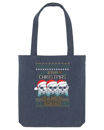 Merry Christmas Gamer Squad Midnight Blue