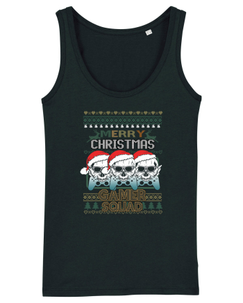 Merry Christmas Gamer Squad Black