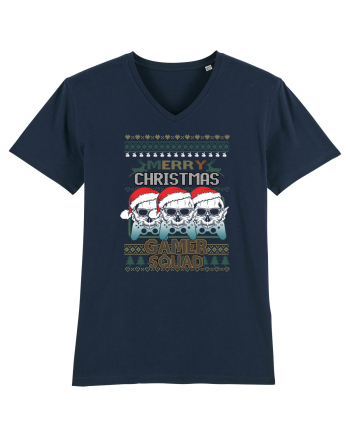 Merry Christmas Gamer Squad French Navy