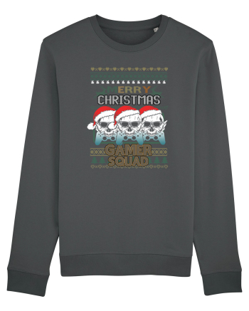 Merry Christmas Gamer Squad Anthracite