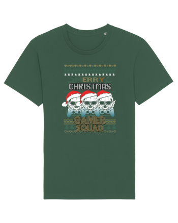 Merry Christmas Gamer Squad Bottle Green