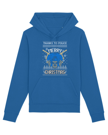 Merry Christmas Police Royal Blue