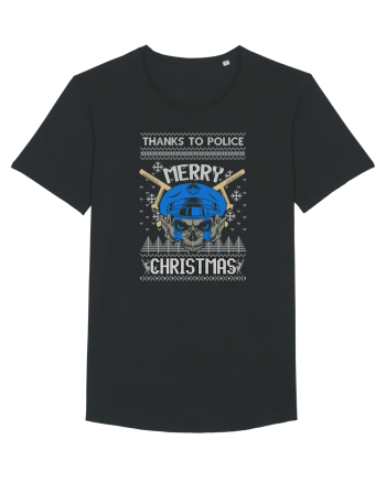 Merry Christmas Police Black