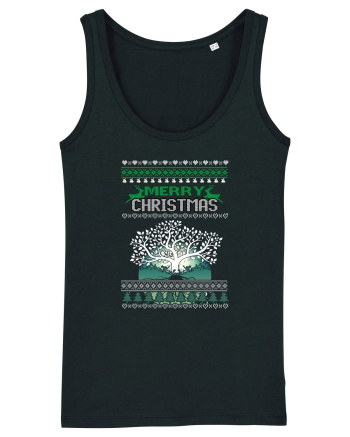 Merry Christmas Black