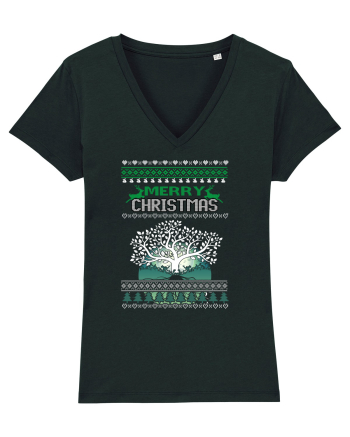Merry Christmas Black