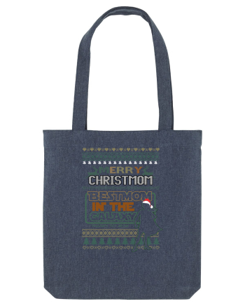 Merry Christmom Best Mom In Galaxy Midnight Blue