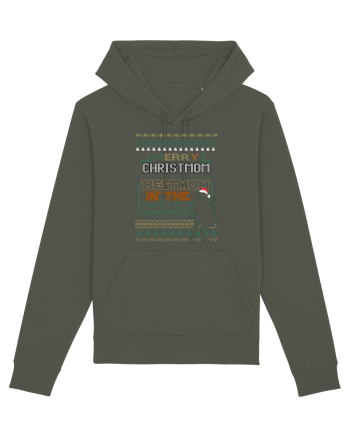 Merry Christmom Best Mom In Galaxy Khaki