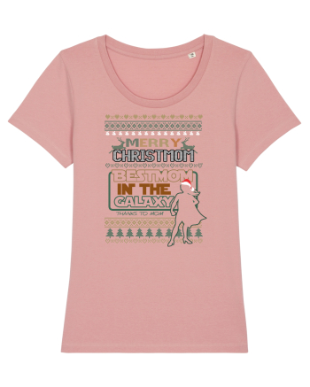 Merry Christmom Best Mom In Galaxy Canyon Pink