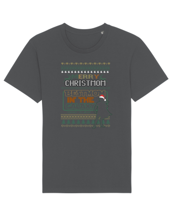 Merry Christmom Best Mom In Galaxy Anthracite