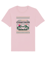 Merry Christmom Jurassic Mom Tricou mânecă scurtă Unisex Rocker