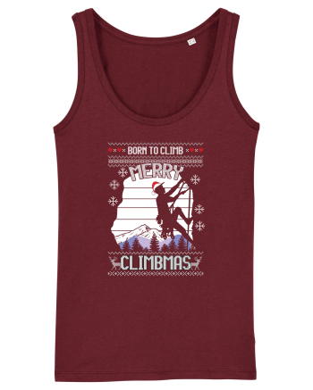 Merry Climbmas Born To Climb Burgundy