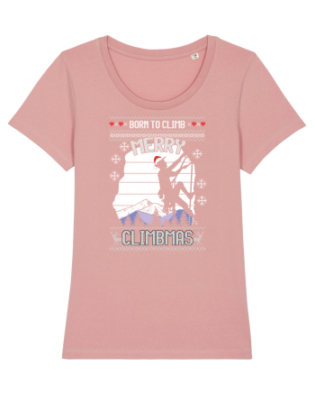 Merry Climbmas Born To Climb Canyon Pink
