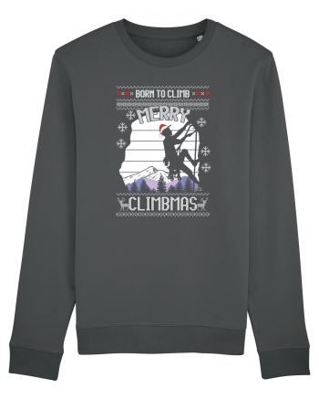 Merry Climbmas Born To Climb Anthracite