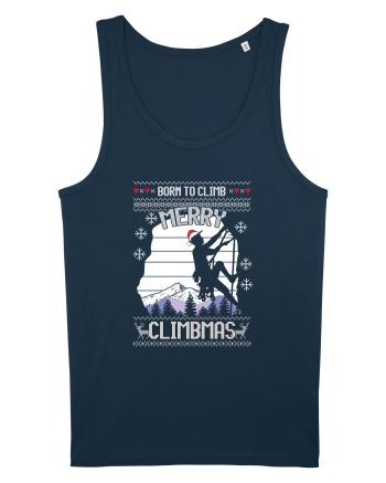 Merry Climbmas Born To Climb Navy