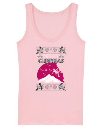 Merry Climbmas Cotton Pink