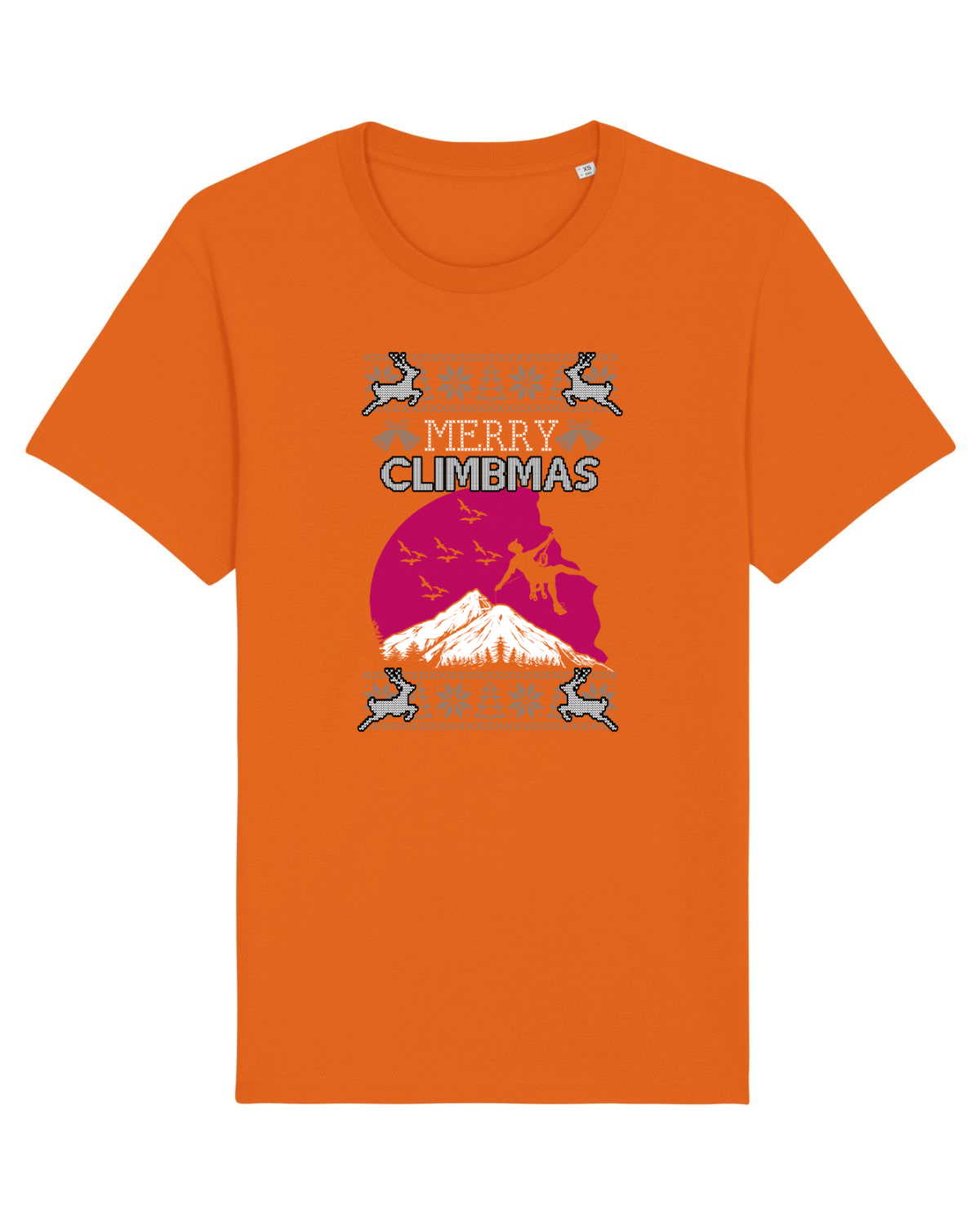 Tricou mânecă scurtă Unisex Rocker Bright Orange